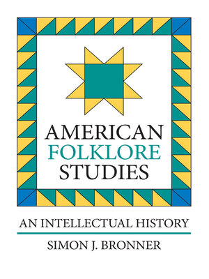 cover image of American Folklore Studies